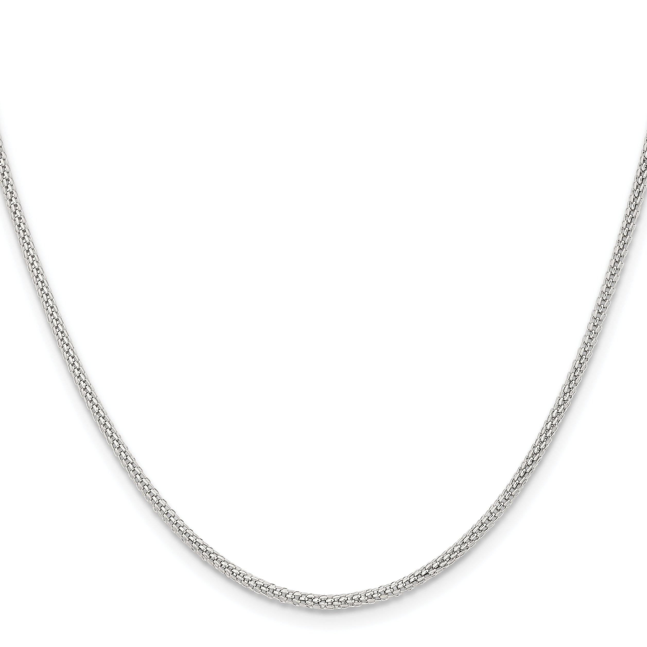 Chisel Stainless Steel Polished 2mm 18 inch Bismark Chain