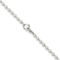 Chisel Stainless Steel Polished 3mm 18 inch Ball Chain