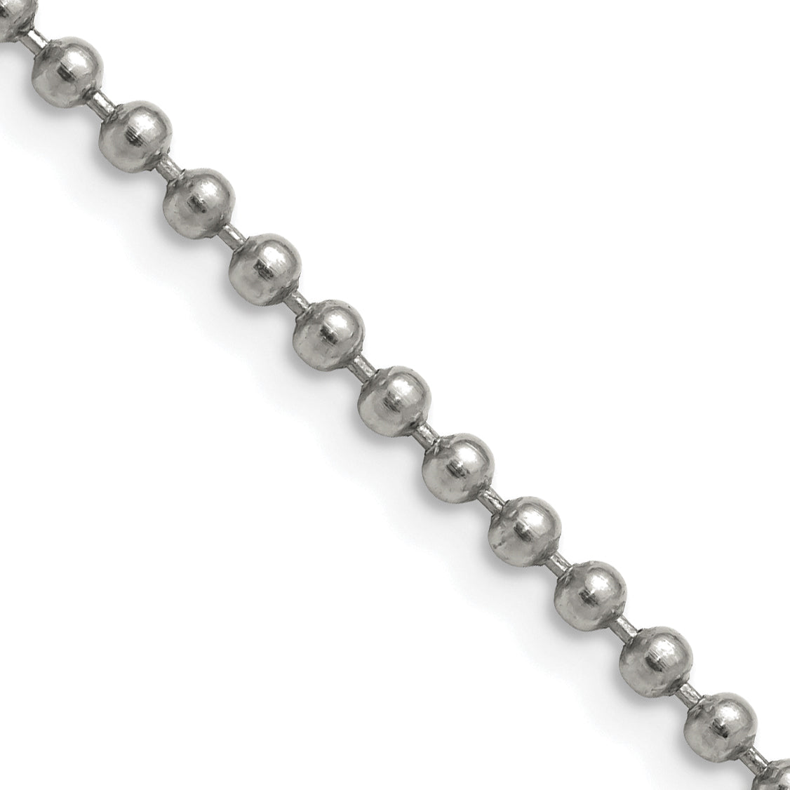 Chisel Stainless Steel Polished 3mm 30 inch Ball Chain