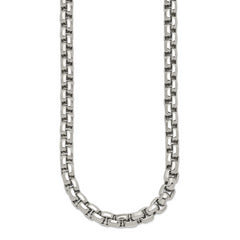 Chisel Stainless Steel Polished 24 inch Fancy Rolo Chain