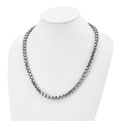 Chisel Stainless Steel Polished 24 inch Fancy Rolo Chain