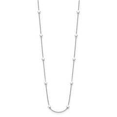 Chisel Stainless Steel Polished Stars on a 35 inch Cable Chain Necklace