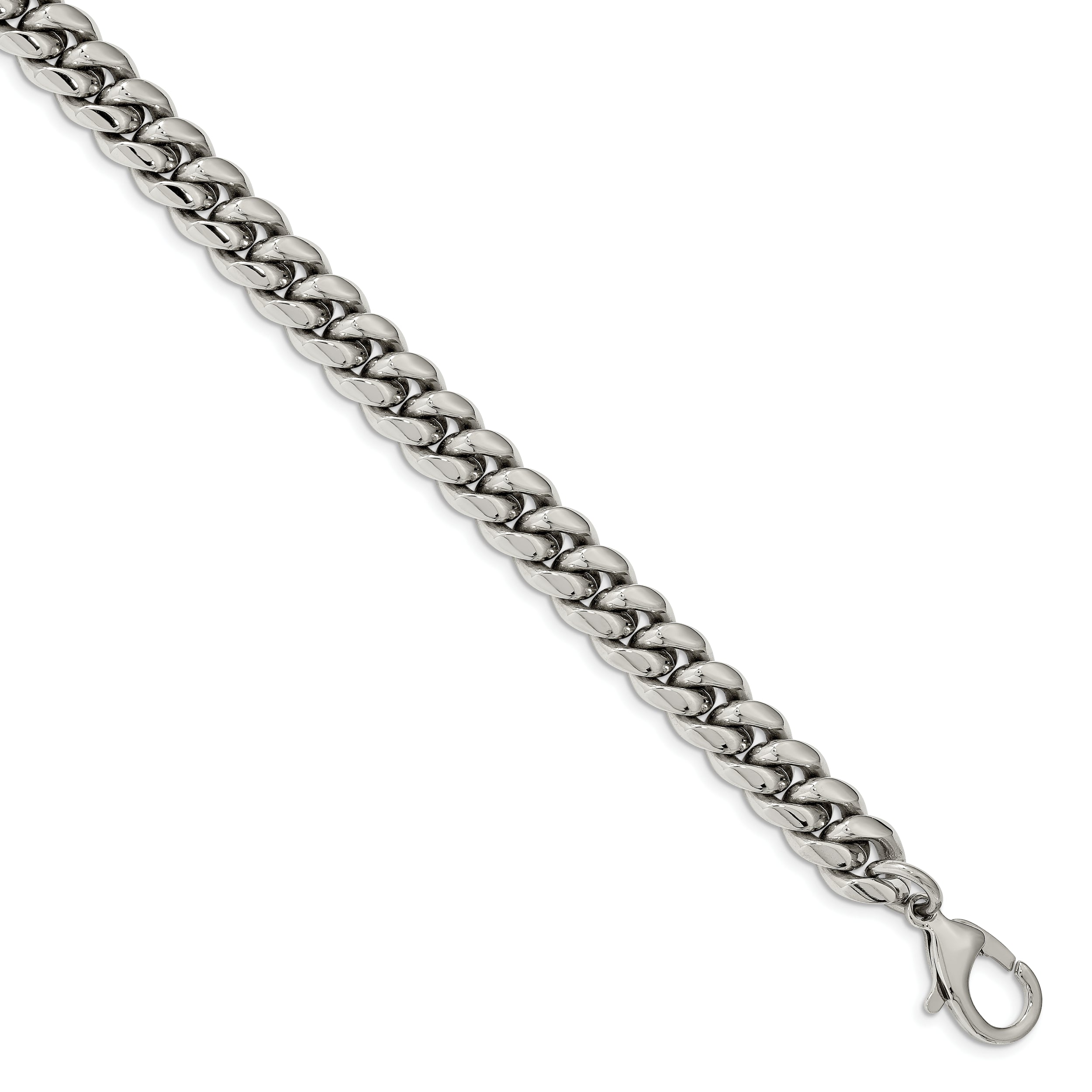 Chisel Stainless Steel Polished 24 inch Curb Chain Necklace