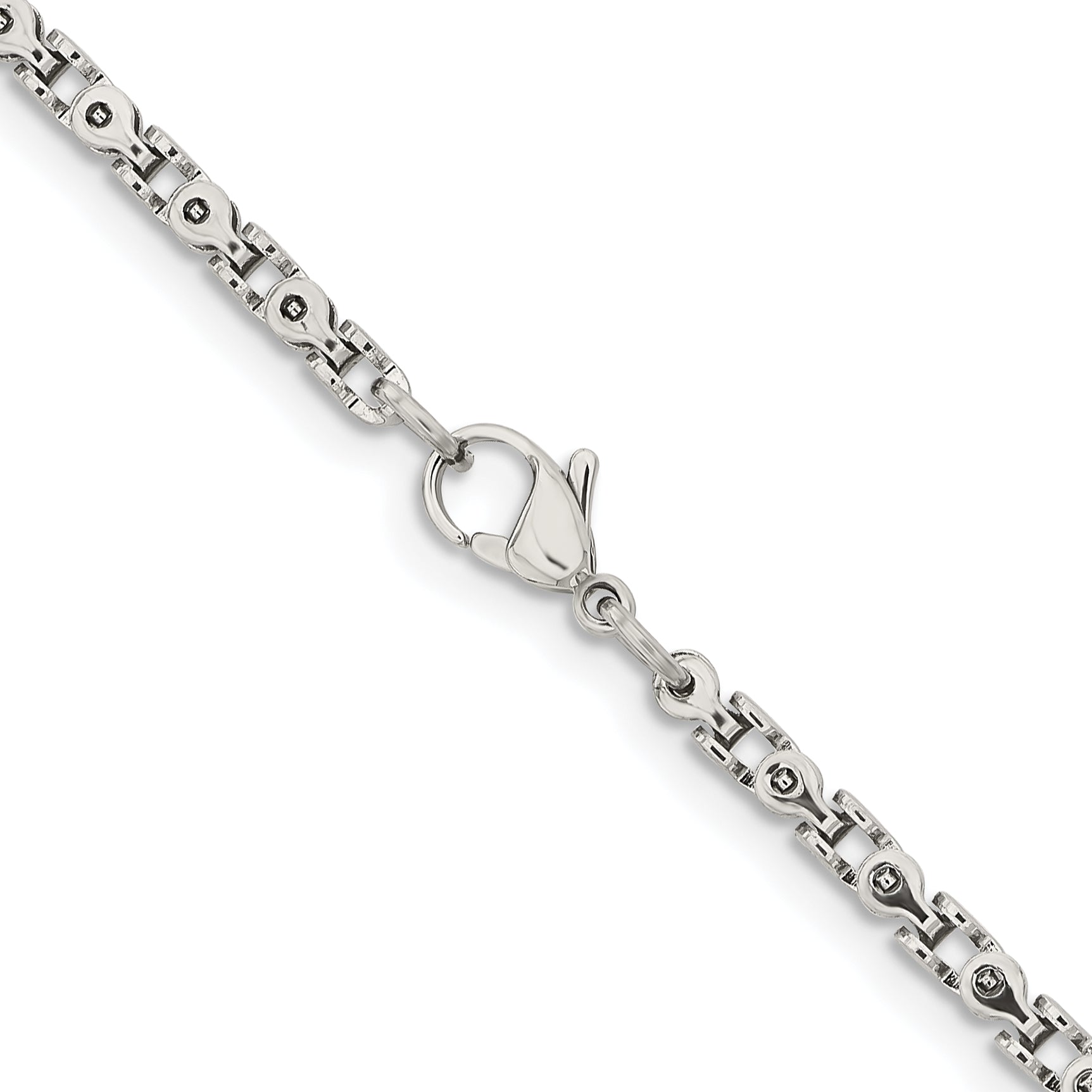 Chisel Stainless Steel Polished 18 inch Fancy Link Chain