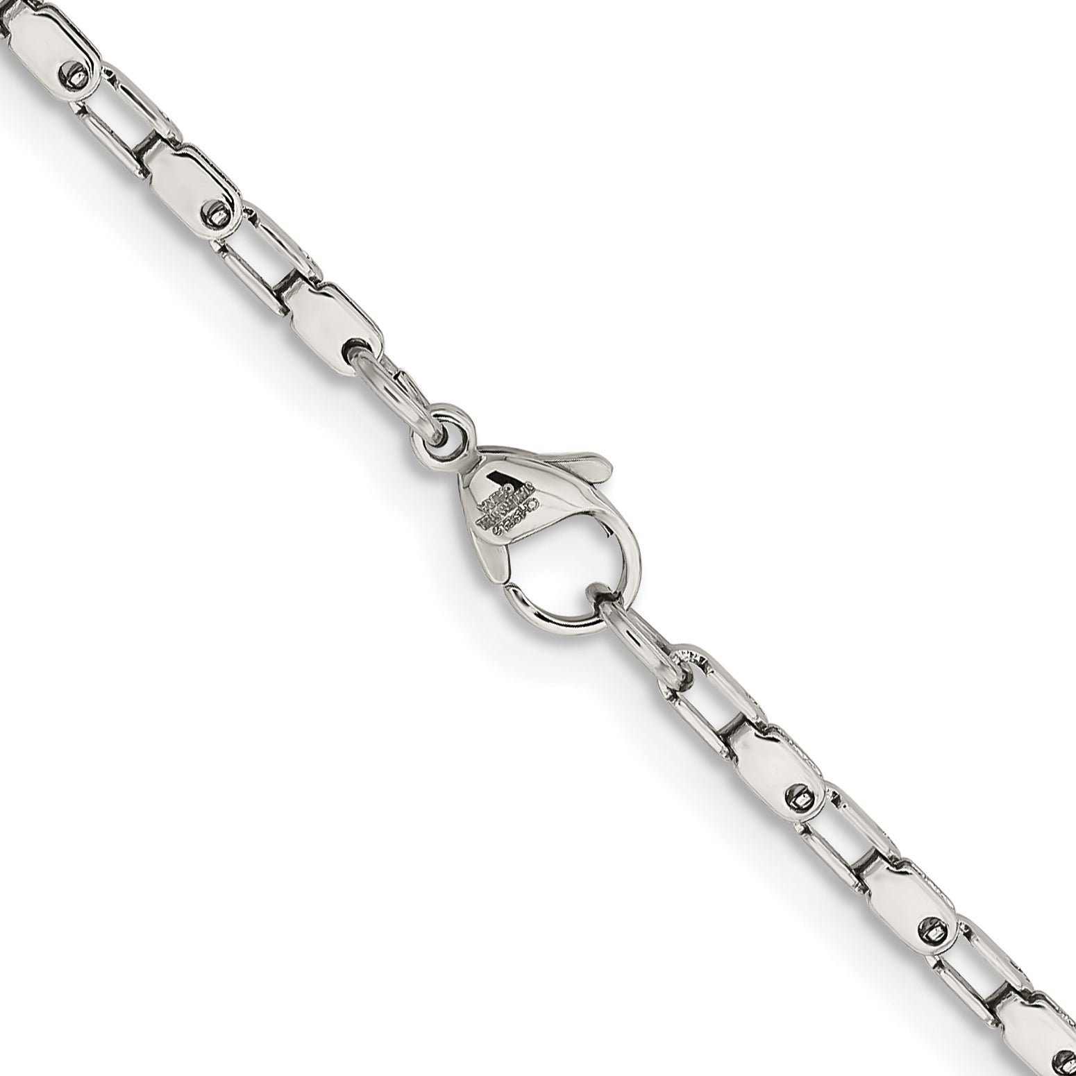 Chisel Stainless Steel Polished 18 inch Fancy Link Chain