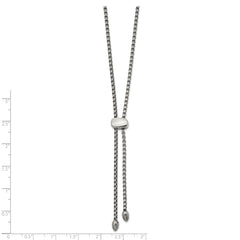 Chisel Stainless Steel Polished Adjustable up to 20.5 inch Box Chain Necklace