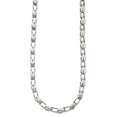 Chisel Stainless Steel Polished 18 inch Fancy Link Chain