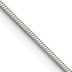 Chisel Stainless Steel Polished 1.5mm Square Snake 24 inch Chain