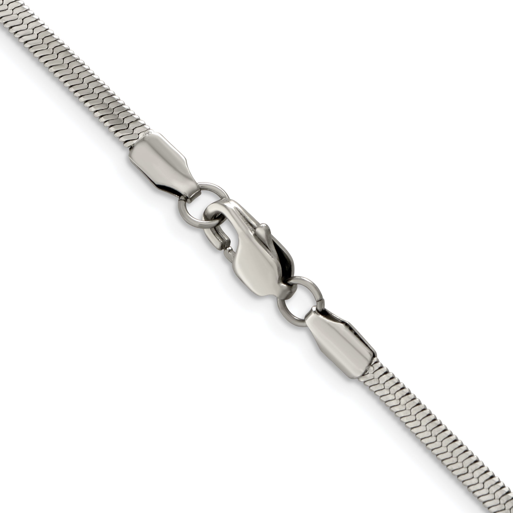 Chisel Stainless Steel Polished 3.3mm 20 inch Herringbone Chain