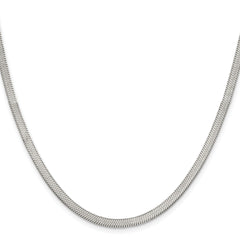 Chisel Stainless Steel Polished 3.90mm 20 inch Herringbone Chain