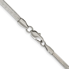 Chisel Stainless Steel Polished 3.90mm 20 inch Herringbone Chain