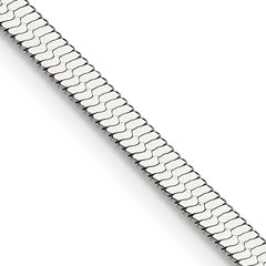 Chisel Stainless Steel Polished 3.90mm 24 inch Herringbone Chain