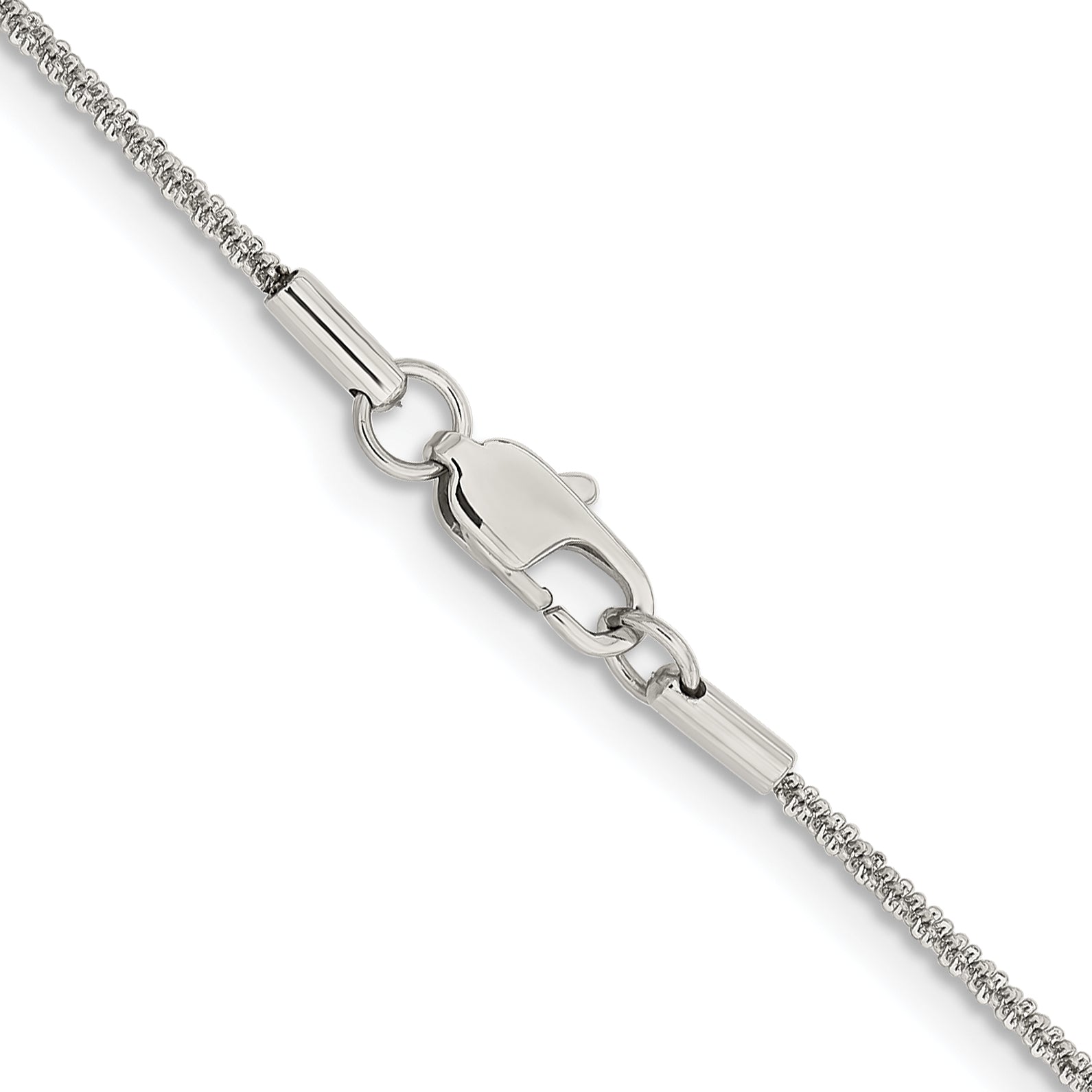 Chisel Stainless Steel Polished 1.7mm 20 inch Cyclone Chain