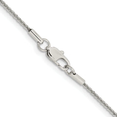 Chisel Stainless Steel Polished 1.7mm 20 inch Cyclone Chain