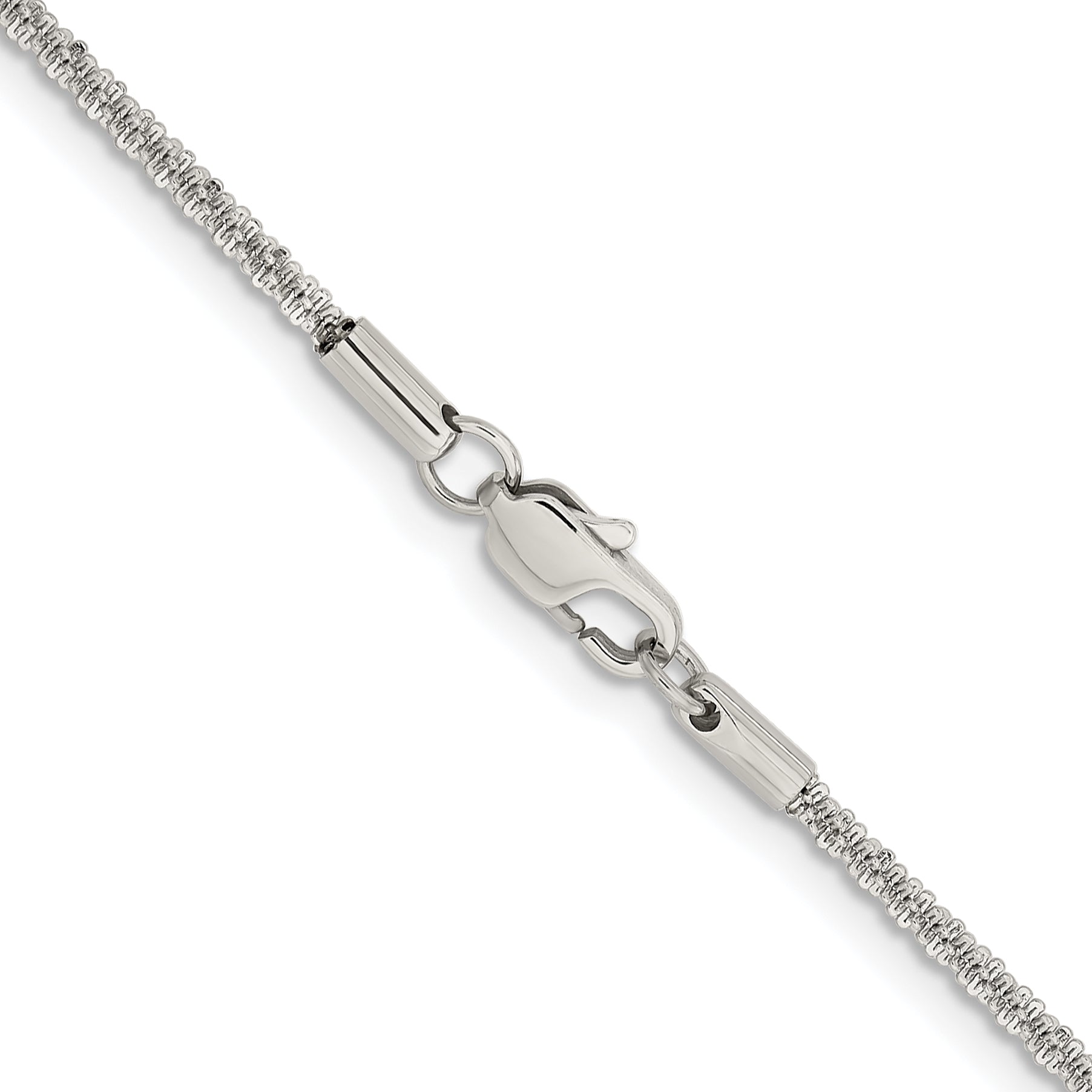 Chisel Stainless Steel Polished 2.2mm 20 inch Cyclone Chain