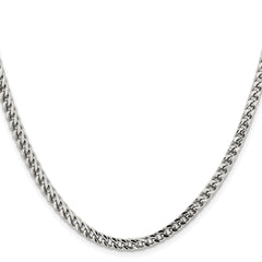 Chisel Stainless Steel Polished 4mm 18 inch Franco Chain