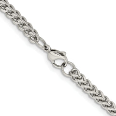 Chisel Stainless Steel Polished 4mm 18 inch Franco Chain