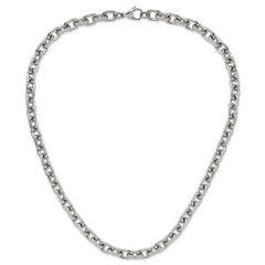 Chisel Stainless Steel Polished 8.5mm 24 inch Cable Chain