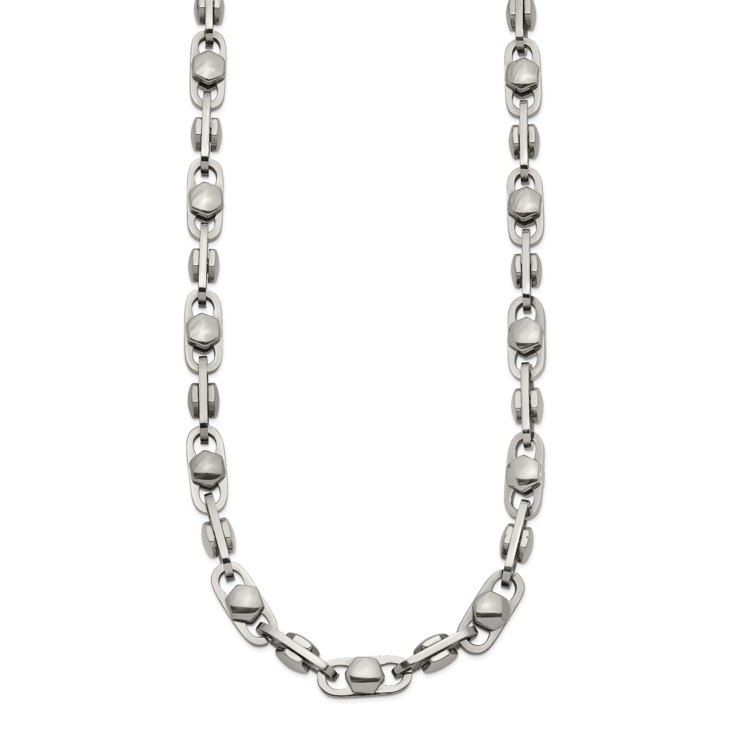 Chisel Stainless Steel Polished 6.50mm 24 inch Necklace