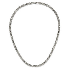 Chisel Stainless Steel Polished 6.50mm 24 inch Necklace