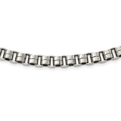 Chisel Stainless Steel Polished 24 inch Circular Link Necklace