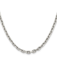 Chisel Stainless Steel Polished 5.3mm 20 inch Cable Chain