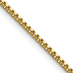 Chisel Stainless Steel Polished Yellow IP-plated 1.5mm 24 inch Box Chain