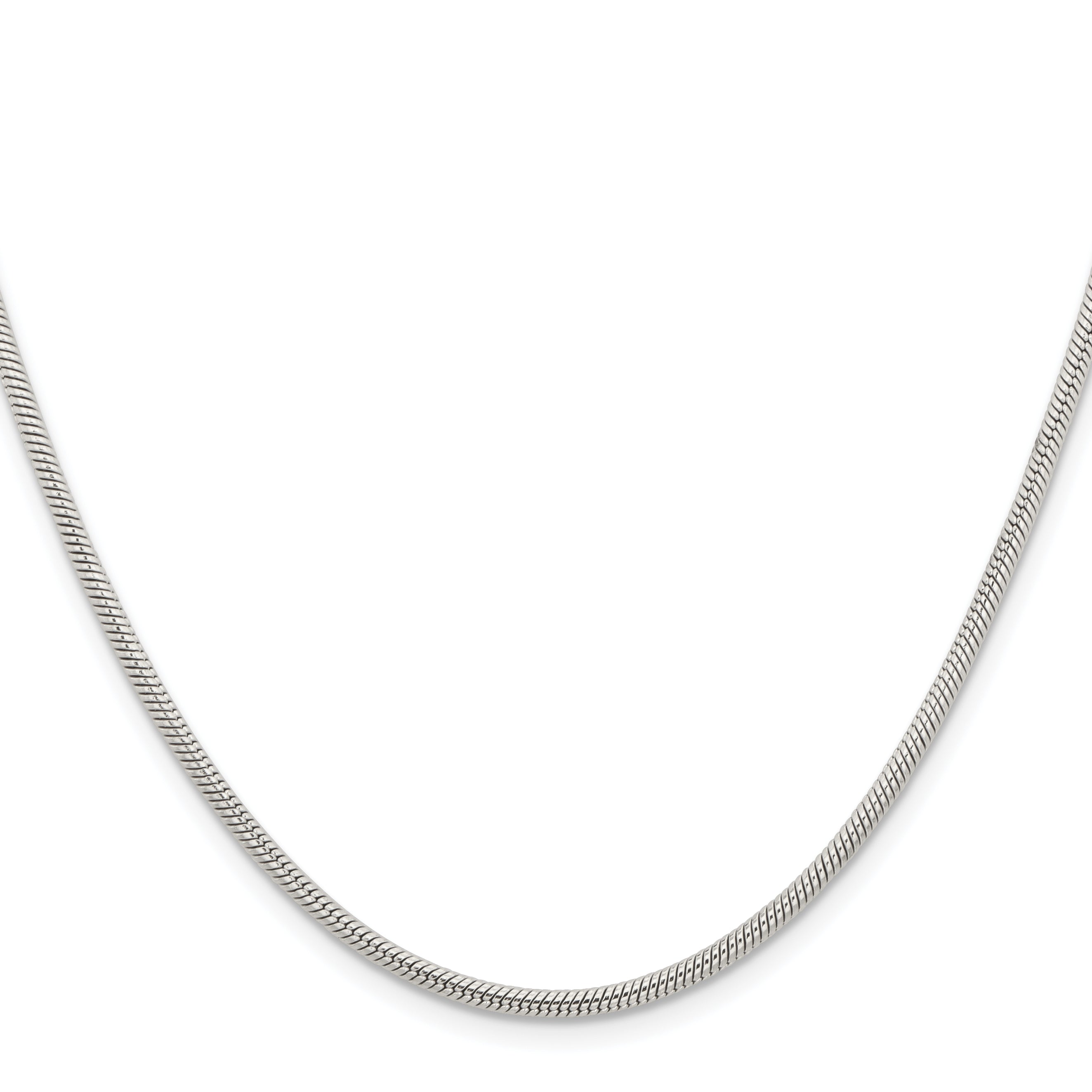 Chisel Stainless Steel Polished 2.4mm 20 inch Snake Chain