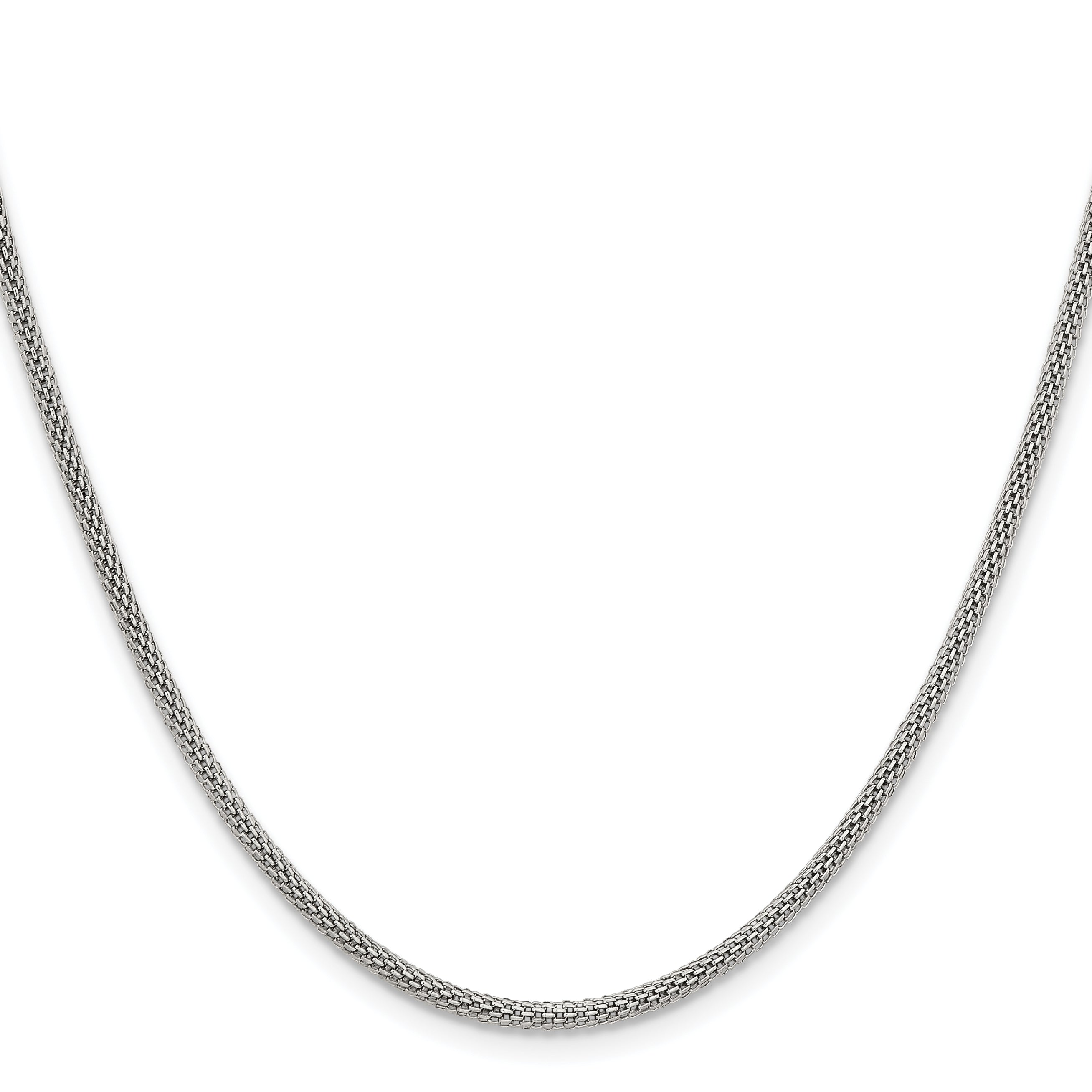 Chisel Stainless Steel Polished 2.5mm 20 inch Bismark Chain