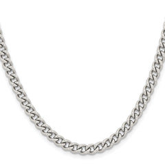 Chisel Stainless Steel Polished 5.3mm 18 inch Round Curb Chain