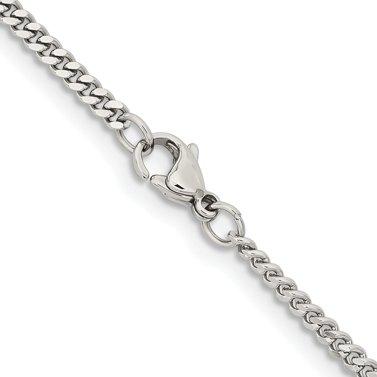 Chisel Stainless Steel Polished 3mm 16 inch Curb Chain