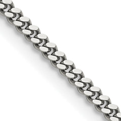 Chisel Stainless Steel Polished 3mm 30 inch Curb Chain