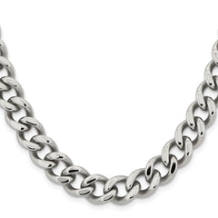 Chisel Stainless Steel Polished 11.5mm 22 inch Curb Chain