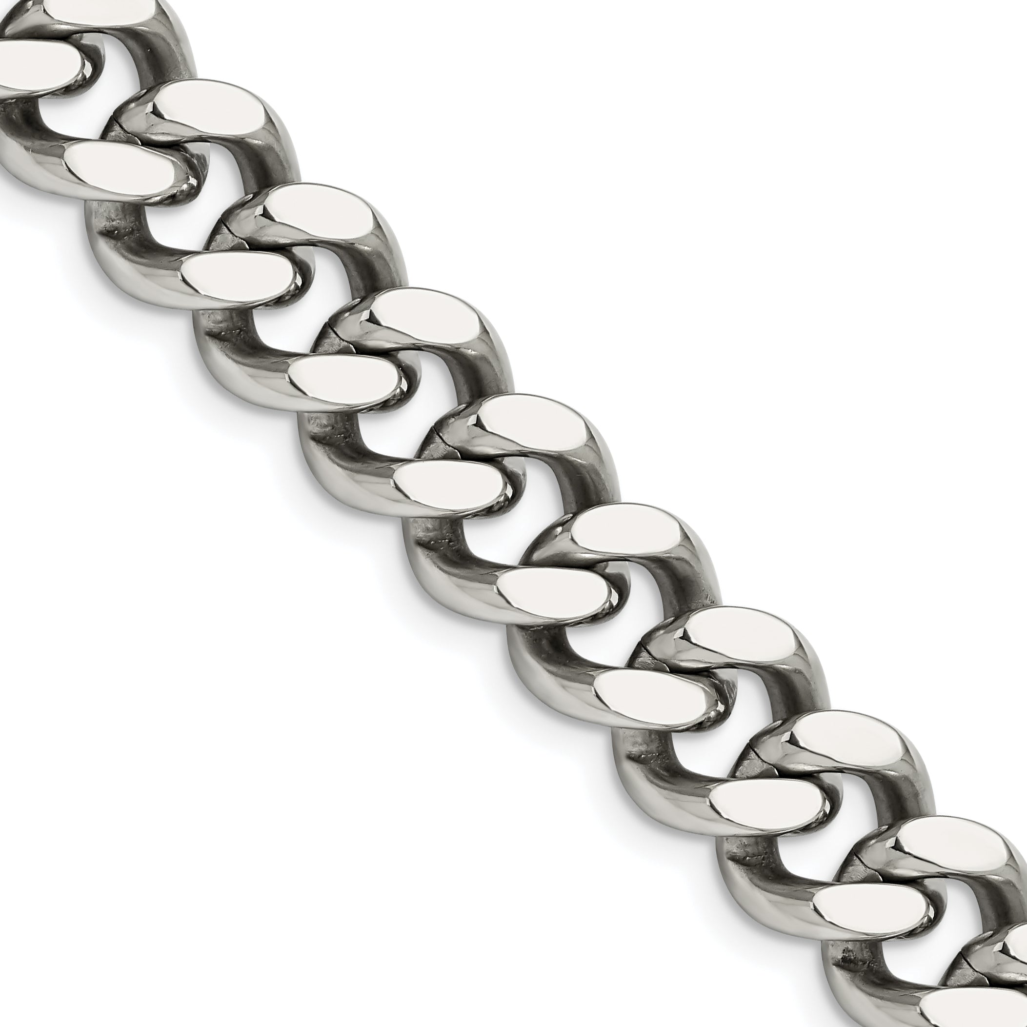 Chisel Stainless Steel Polished 13.75mm 24 inch Curb Chain