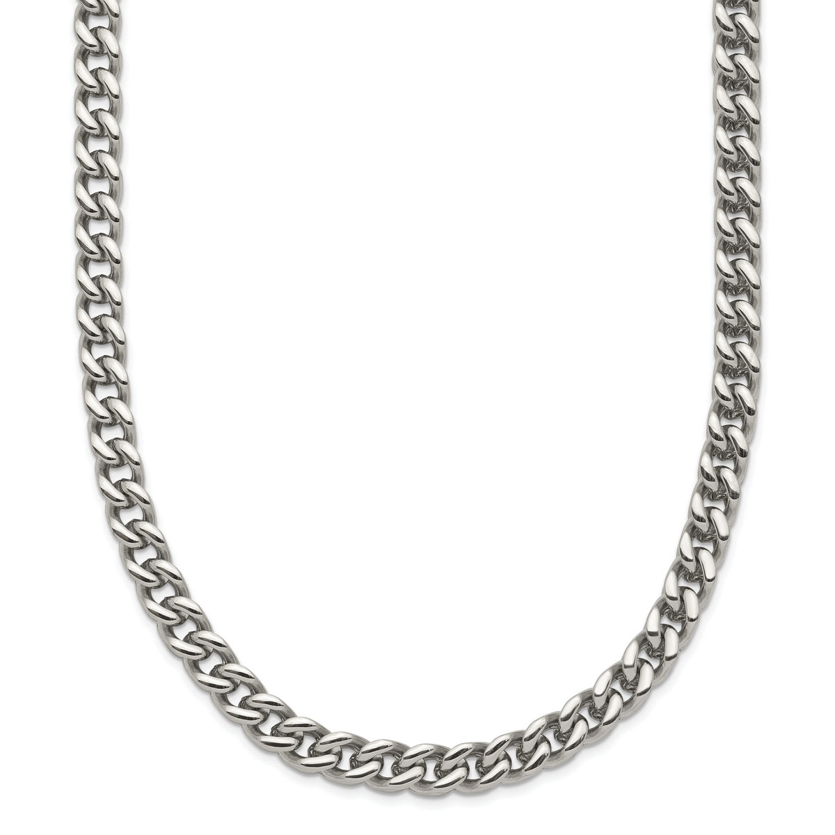 Chisel Stainless Steel Polished 24 inch Franco Chain