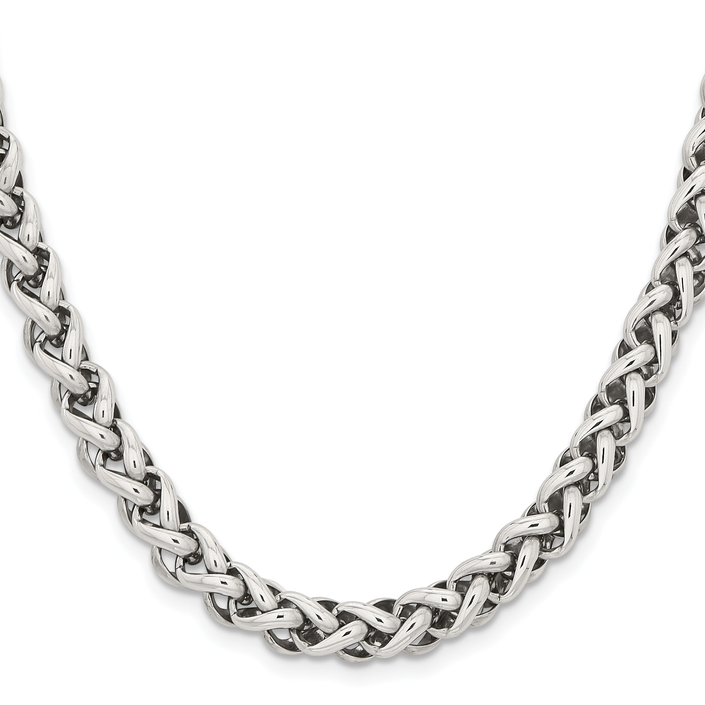 Chisel Stainless Steel Polished 18 inch Necklace