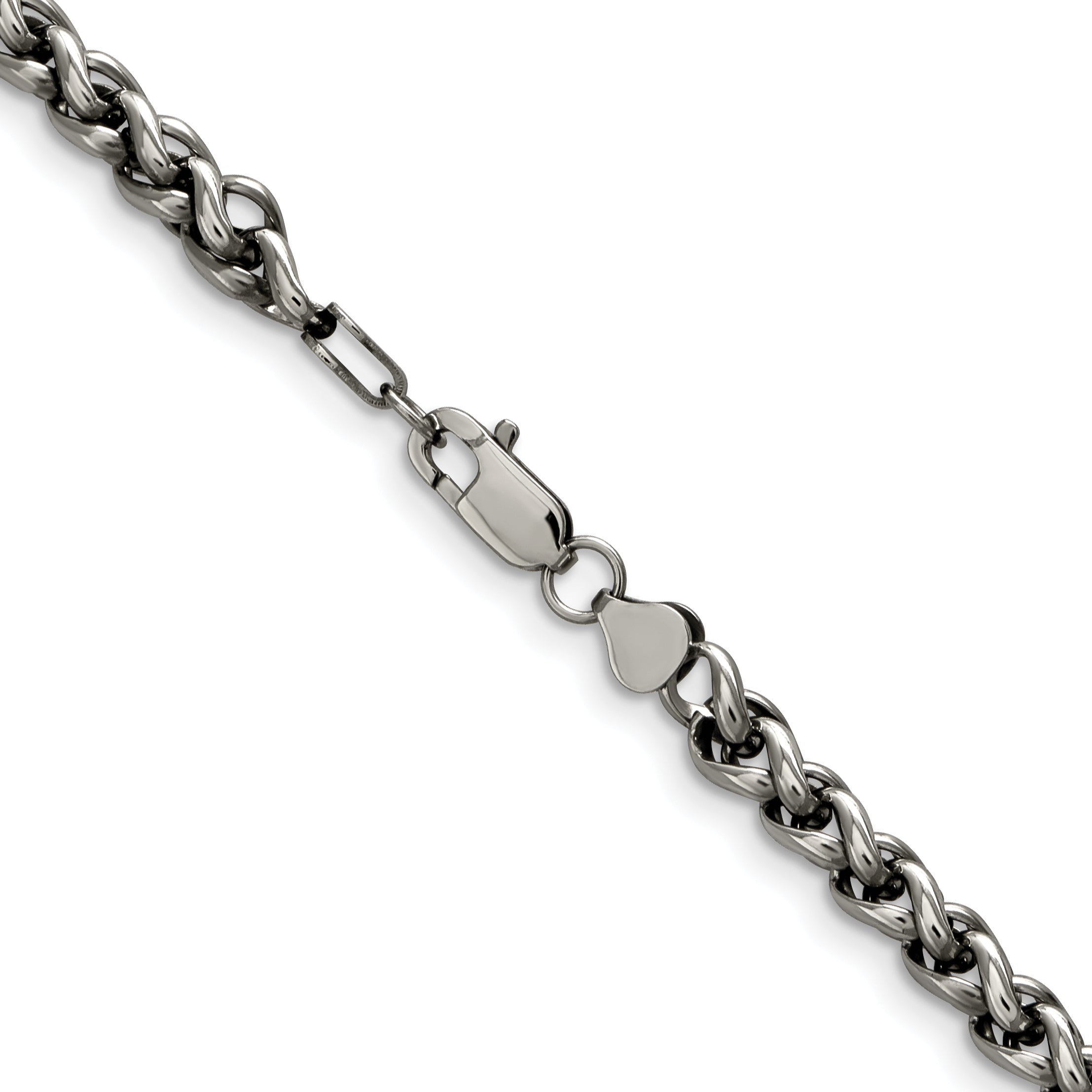 Chisel Stainless Steel Polished 18 inch Necklace