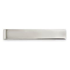 Chisel Stainless Steel Polished Tie Bar / Money Clip