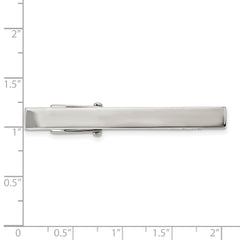 Chisel Stainless Steel Polished Tie Bar