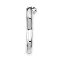 Sterling Silver Rhodium-plated 12.5mm x 20mm Shortener