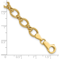 14K Fancy Bracelet