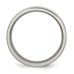 Titanium Polished 5mm Flat Band