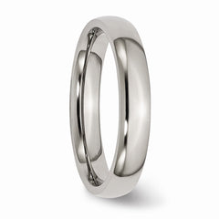 Titanium 4mm Polished Band