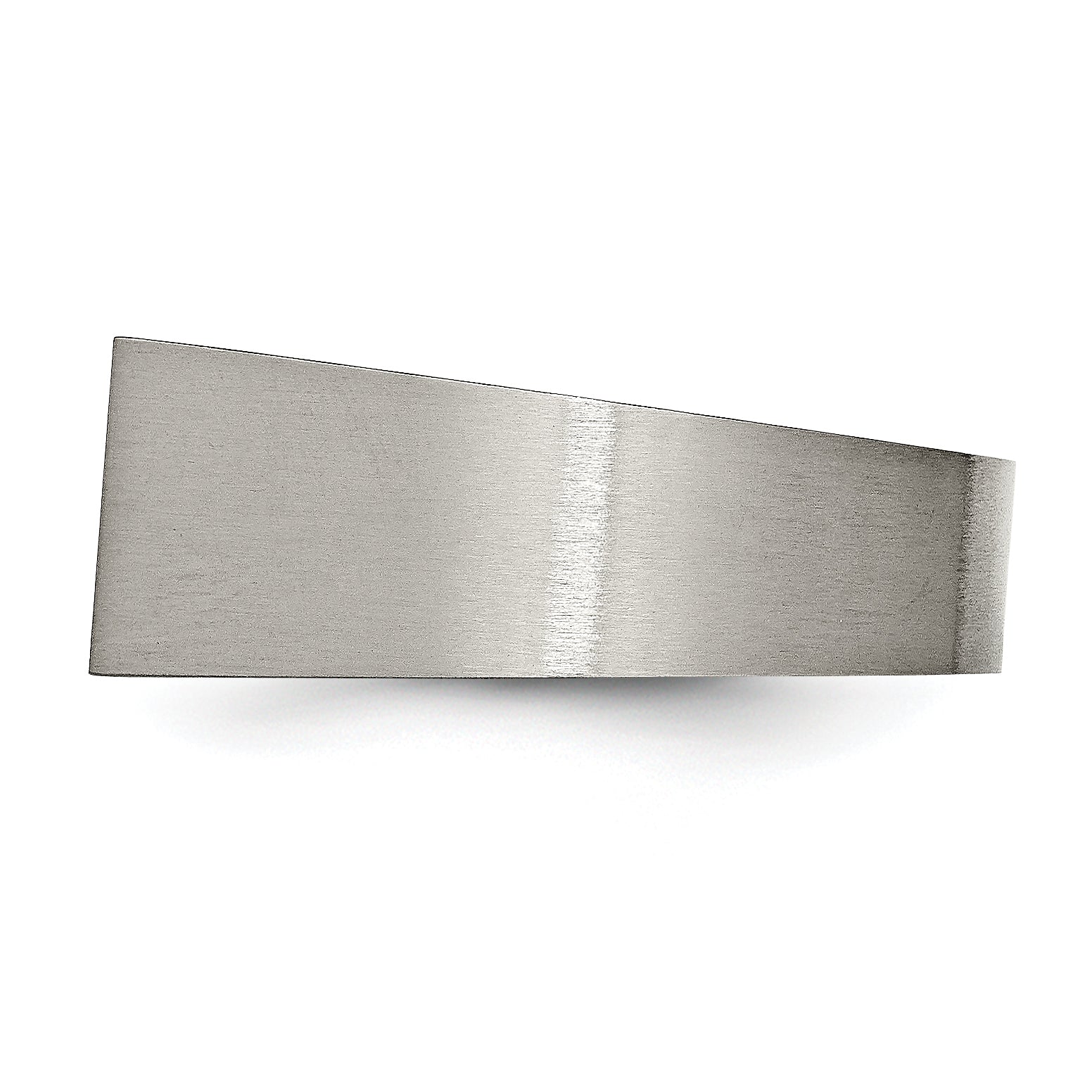 Titanium Brushed and Polished Signet Ring