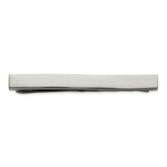 Chisel Titanium Polished Tie Bar