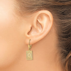 14K MILE MARKER 0 / KEY WEST Leverback Earrings