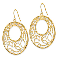 14K Circle Earrings