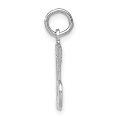 14K White Gold SWEET 16 Charm