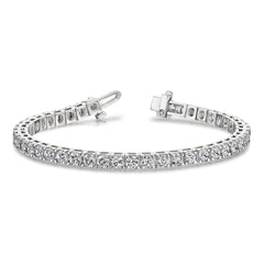 14k White Gold AA Diamond Tennis Bracelet