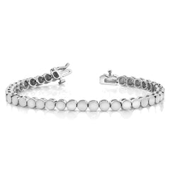 14k WG Holds 32 Stones up to 4mm, Add-A-Diamond Bracelet